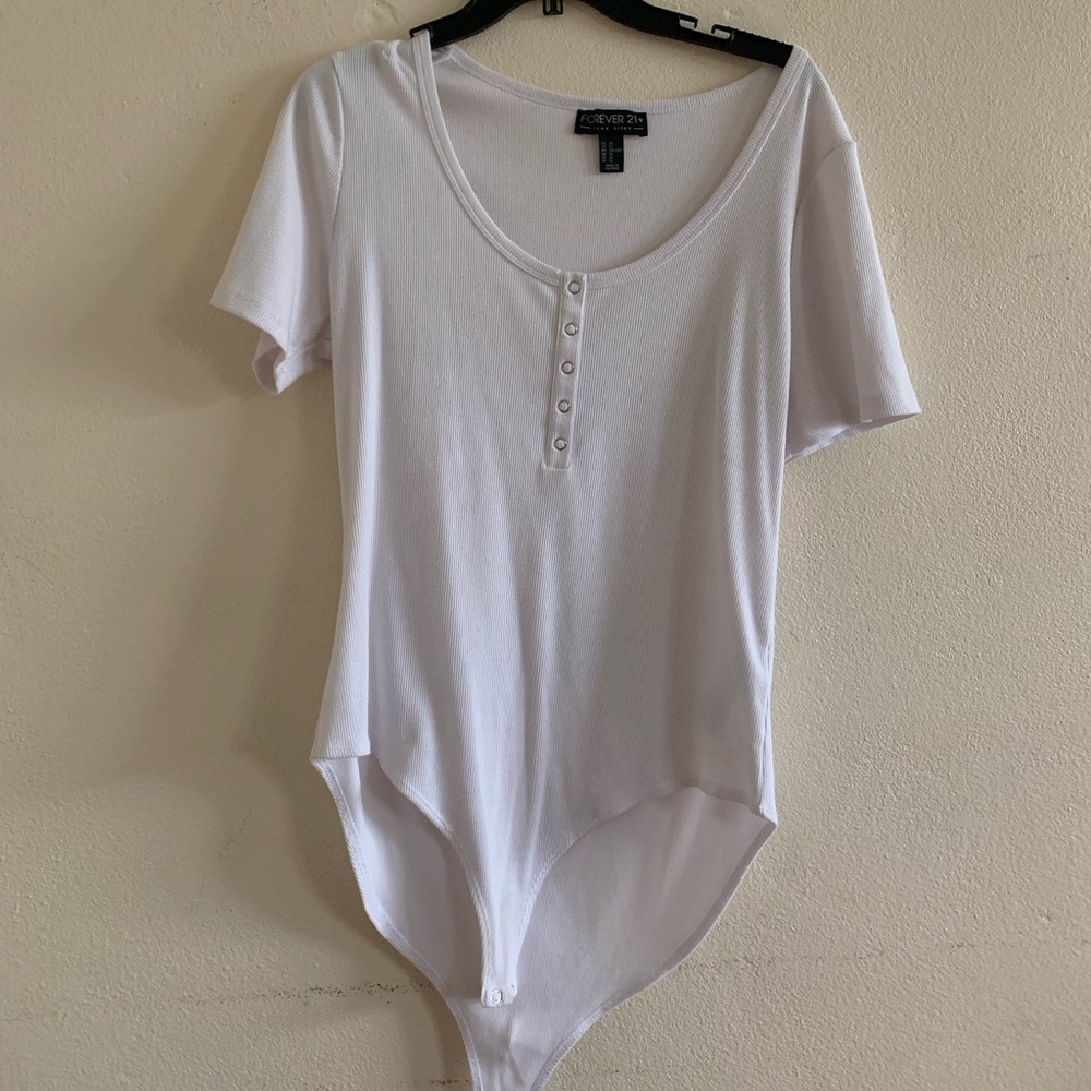 Forever 21 white bodysuit
